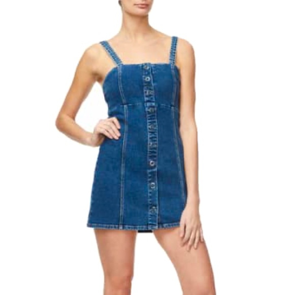 NWT Good American Denim Mini Dress